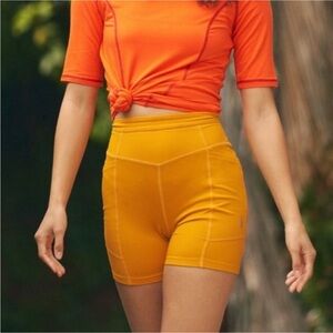 Free People Movement Odessa Shorts in Honeycomb